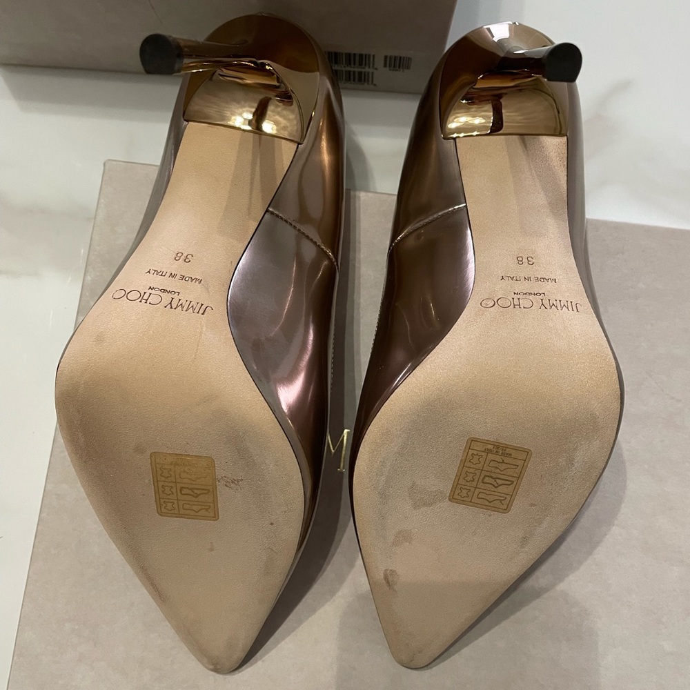 Jimmy Choo Romy 110 Size 38 Brand New - Picture 3 of 4